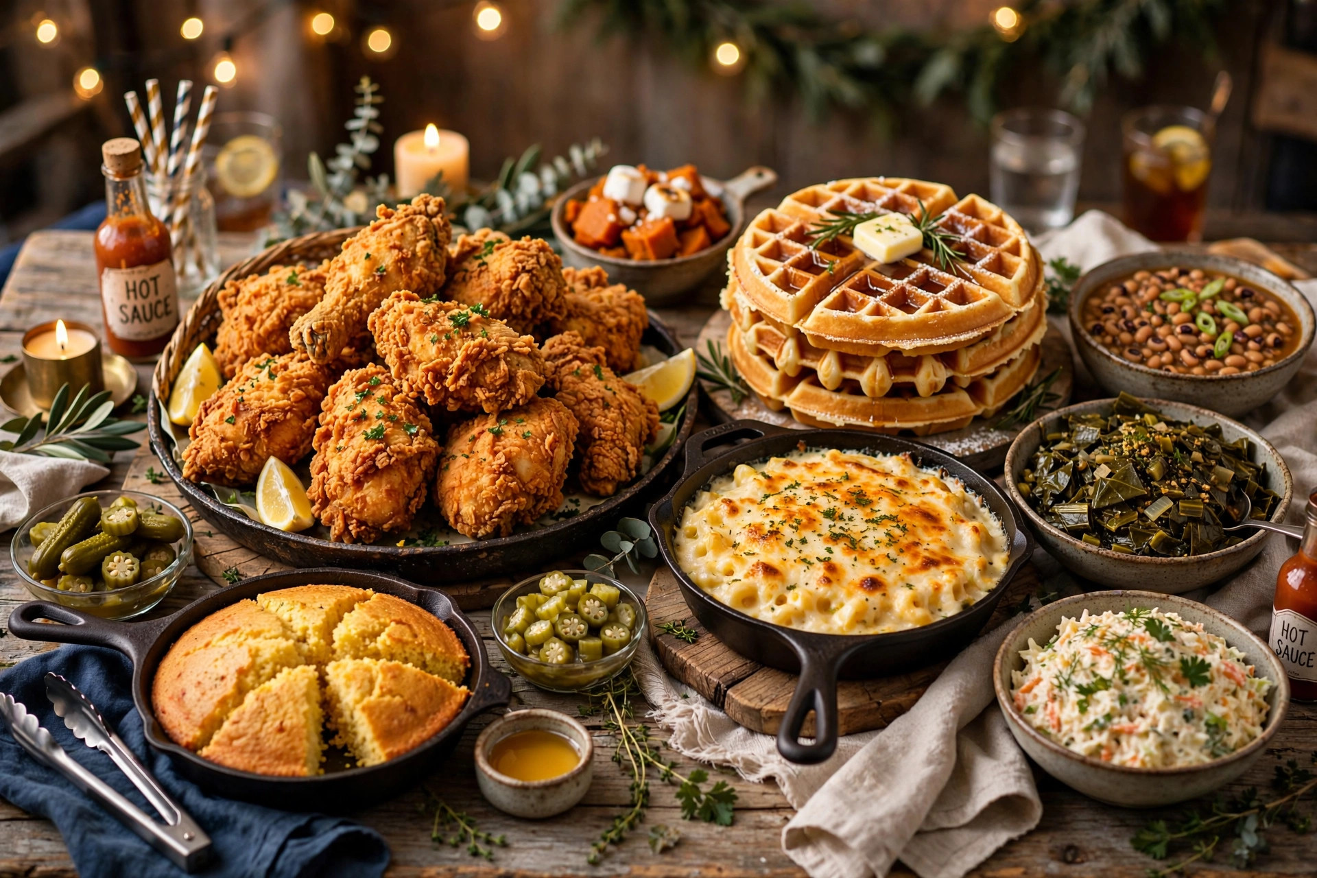 Catering spread