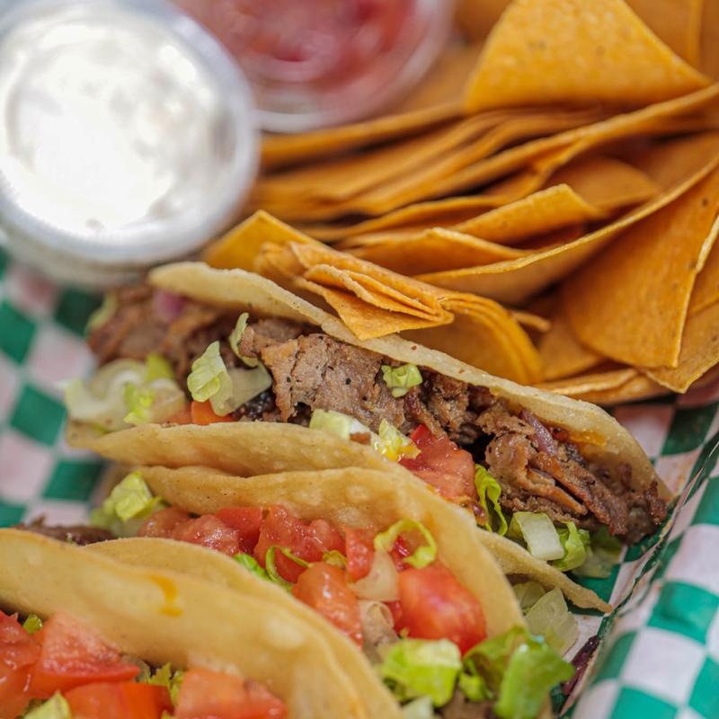 Tacos and dip